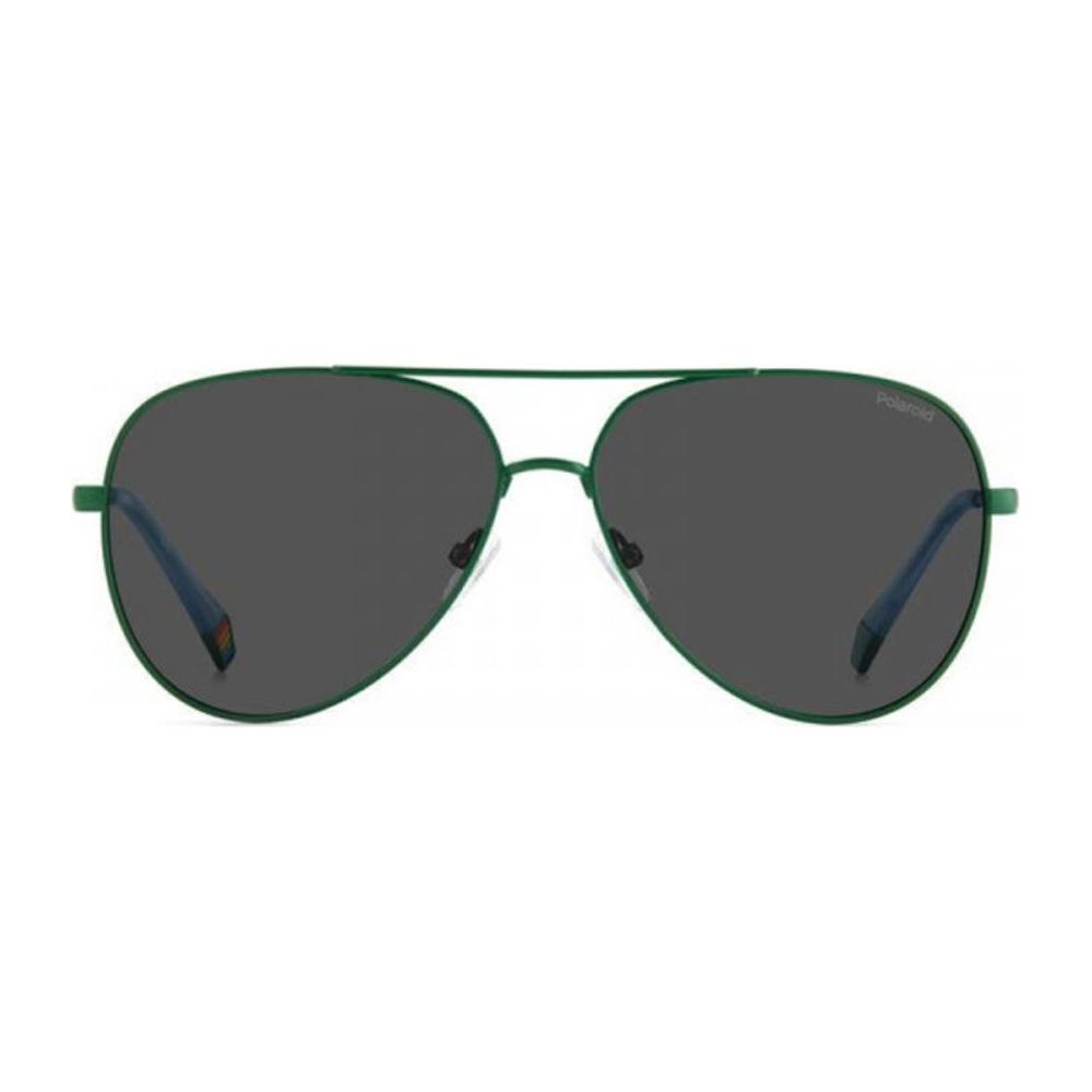 Polaroid Green Metal Sunglasses Polaroid Dark Slate Gray