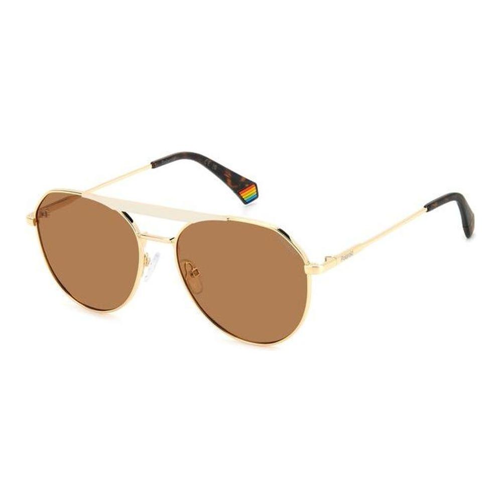 Polaroid Gold Metal Sunglasses Polaroid Sienna
