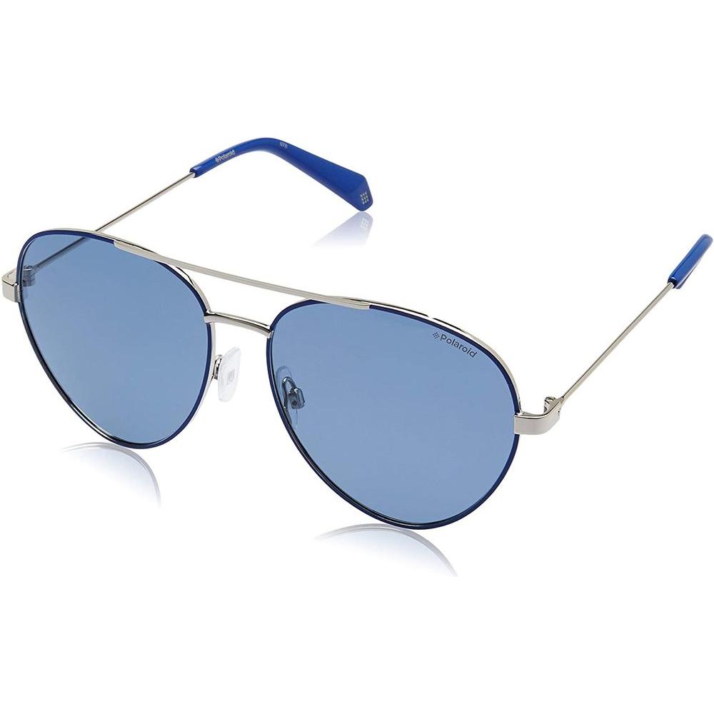 Polaroid Blue Metal Sunglasses Polaroid Light Slate Gray