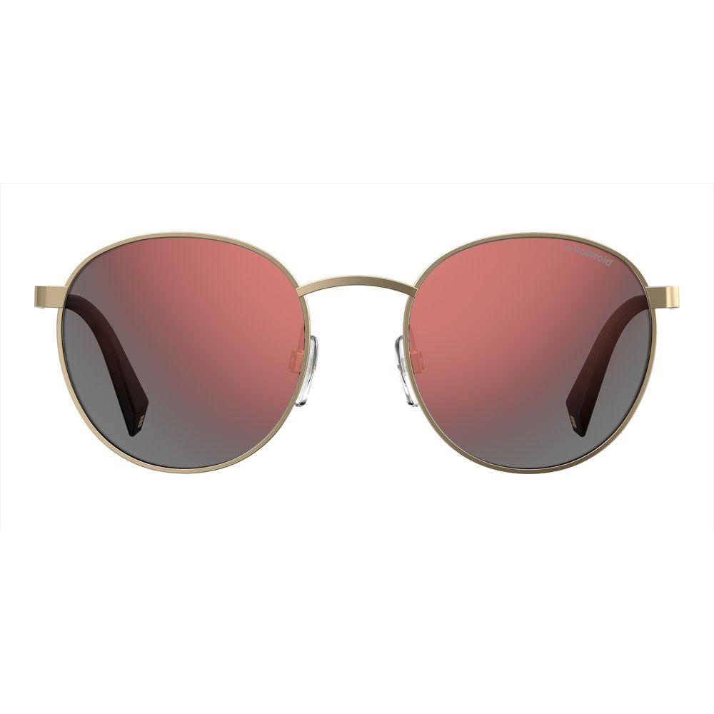 Polaroid Gold Metal Sunglasses Polaroid Dim Gray