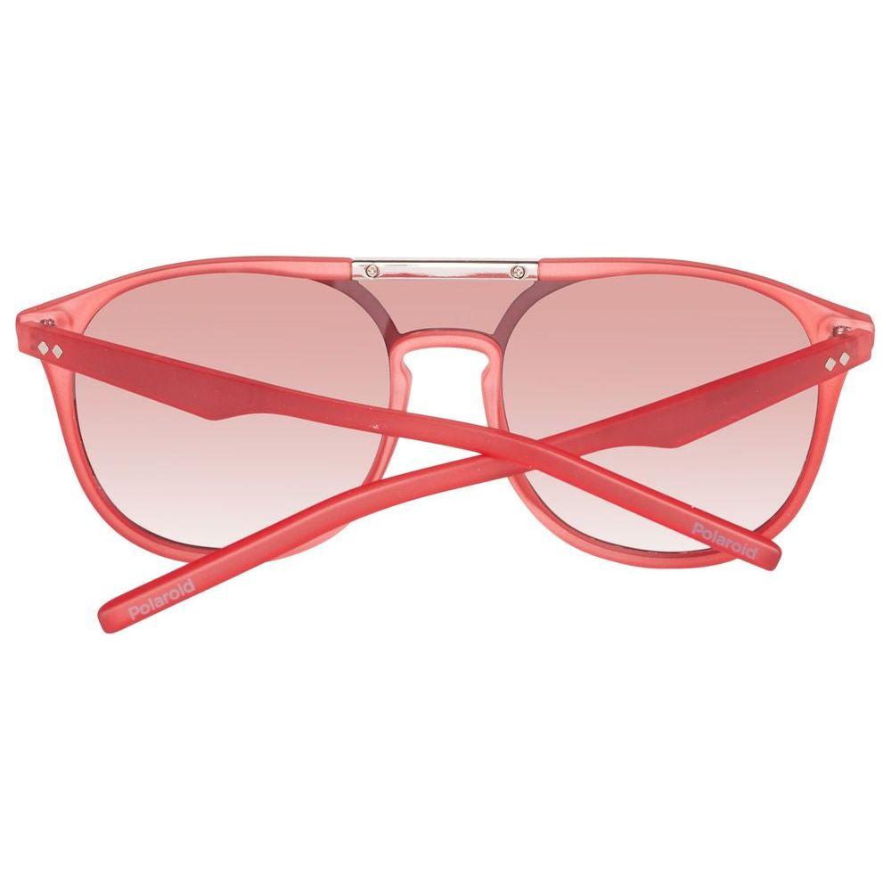 Polaroid Red Acetate Sunglasses Polaroid Light Pink
