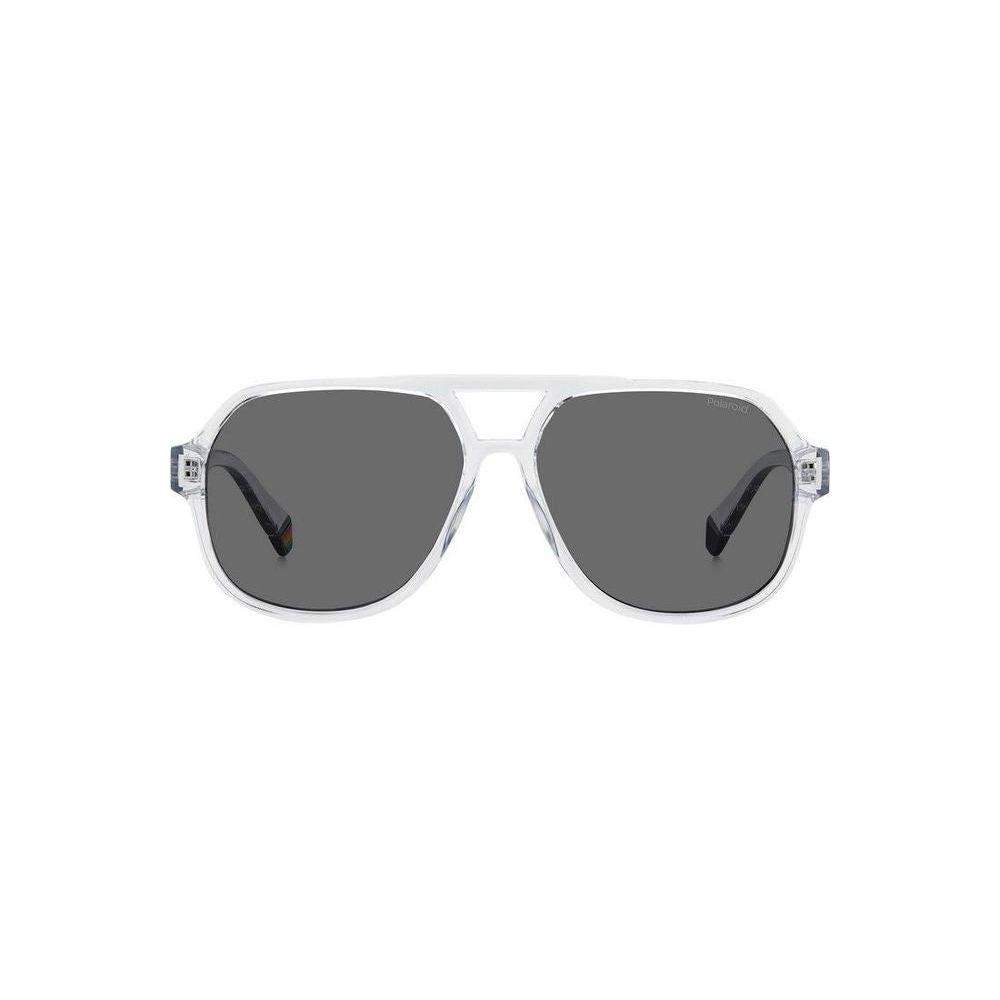 Polaroid Transparent Polycarbonate Sunglasses Polaroid Dim Gray