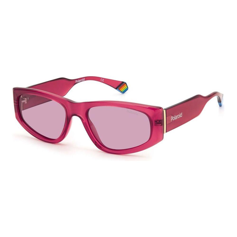 Polaroid Red Plastic Sunglasses Polaroid Rosy Brown