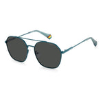 Polaroid Blue Stainless Steel Sunglasses POPLD6172SMR8M9AC