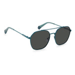 Polaroid Blue Stainless Steel Sunglasses POPLD6172SMR8M9AC