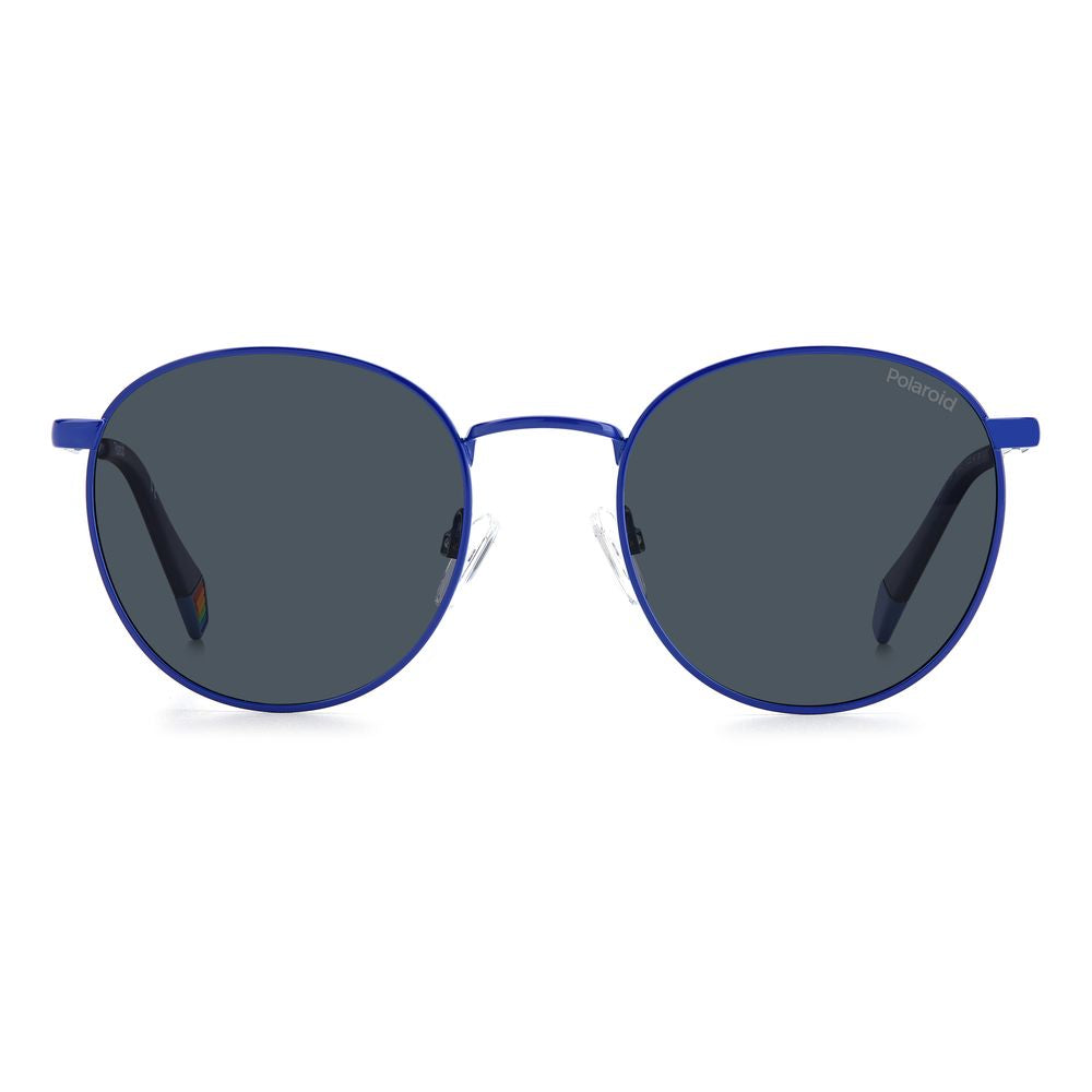 Polaroid Blue Stainless Steel Sunglasses Polaroid Dark Slate Gray