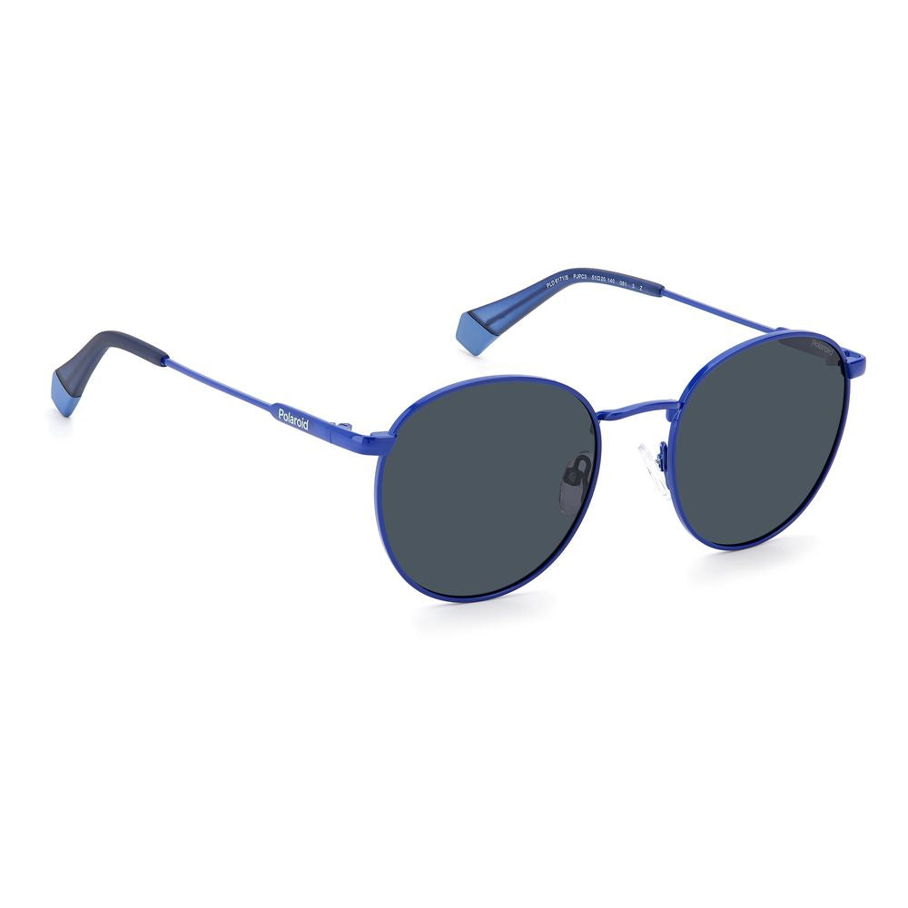 Polaroid Blue Stainless Steel Sunglasses Polaroid Dark Slate Gray