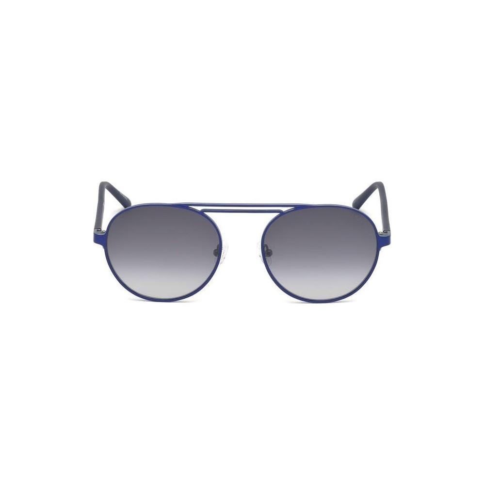 Guess Blue Injected Sunglasses Guess Slate Gray
