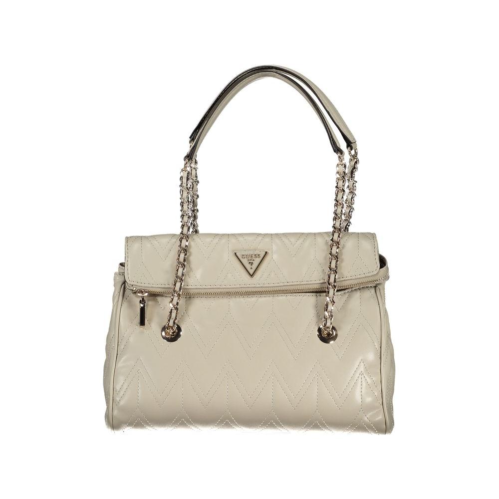 Guess Jeans Gray Polyethylene Handbag Guess Jeans Gray