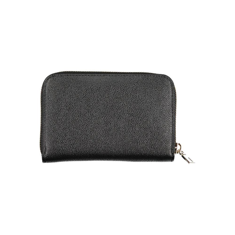 Guess Jeans Black Polyethylene Wallet Guess Jeans Dark Slate Gray