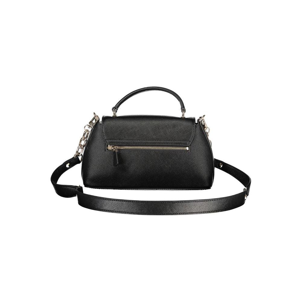 Guess Jeans Black Polyethylene Handbag Guess Jeans Dark Slate Gray