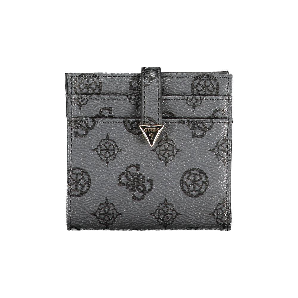 Guess Jeans Gray Polyethylene Wallet Guess Jeans Dim Gray
