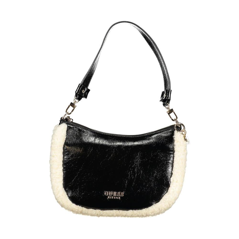 Guess Jeans Black Polyethylene Handbag Guess Jeans Black