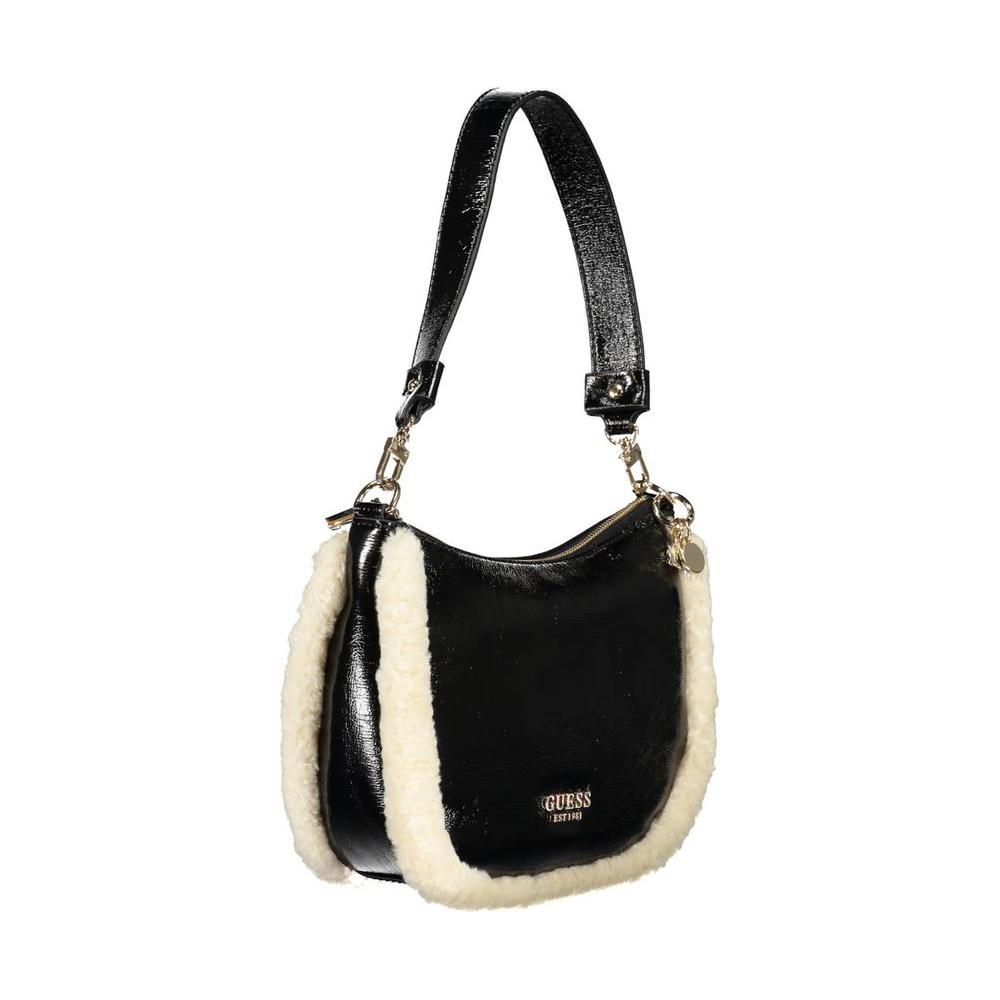 Guess Jeans Black Polyethylene Handbag Guess Jeans Black
