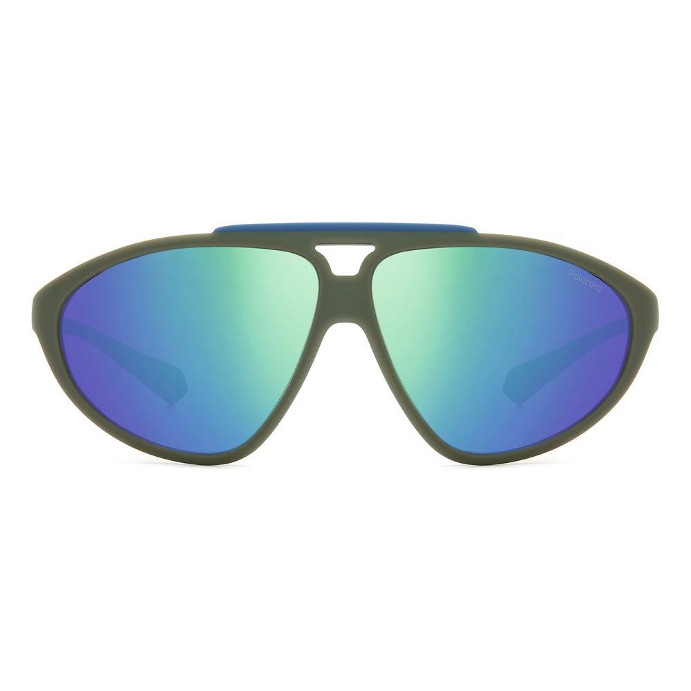 Polaroid Green Rubber Sunglasses Polaroid Steel Blue