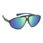 Polaroid Green Rubber Sunglasses POPLD2151SDLDG25ZAC