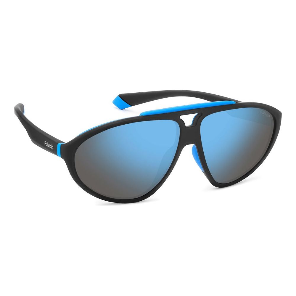 Polaroid Black Rubber Sunglasses Polaroid Dim Gray