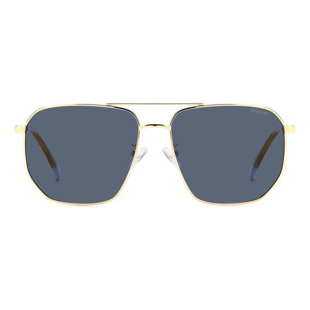 Polaroid Blue Metal Sunglasses Polaroid Dim Gray