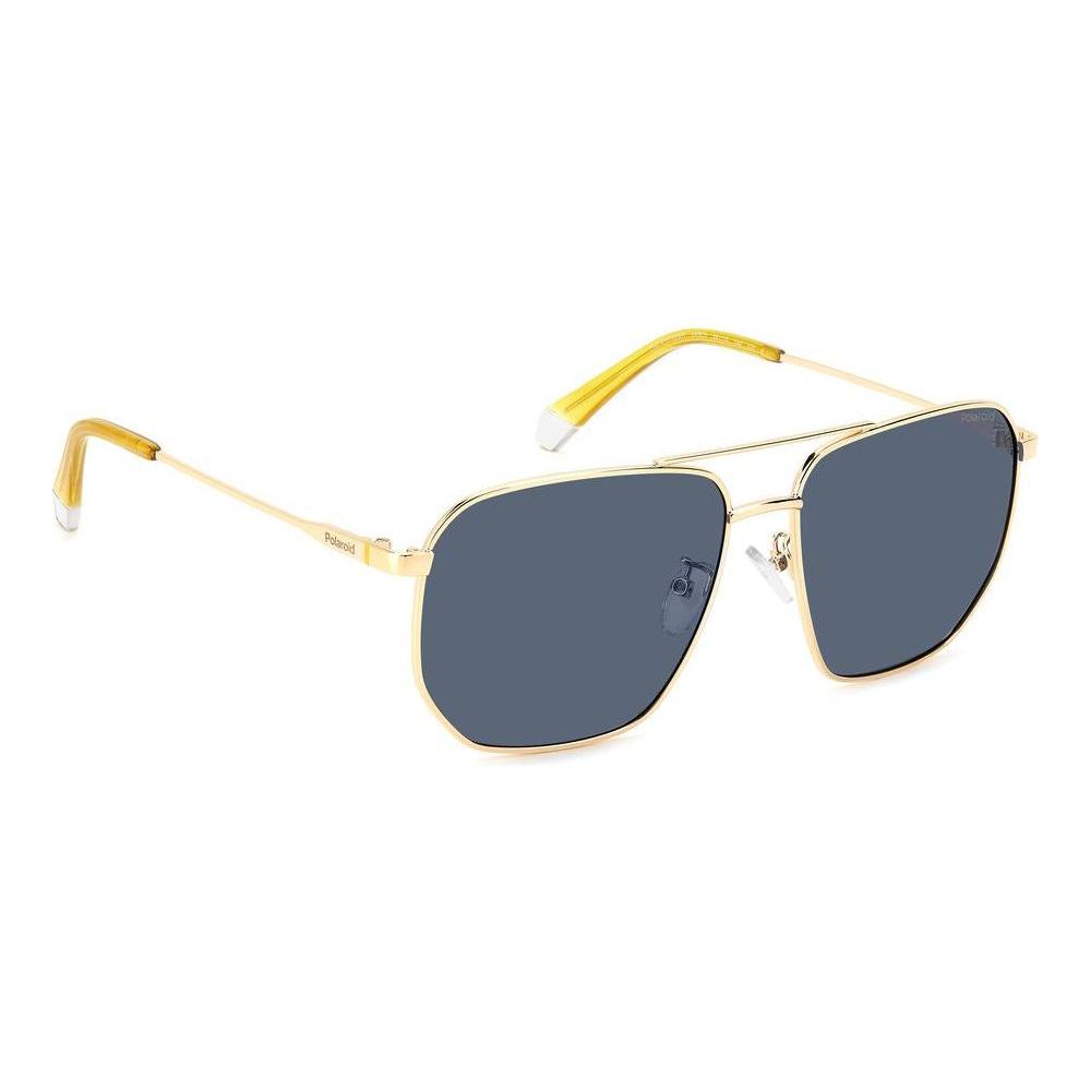 Polaroid Blue Metal Sunglasses Polaroid Dim Gray
