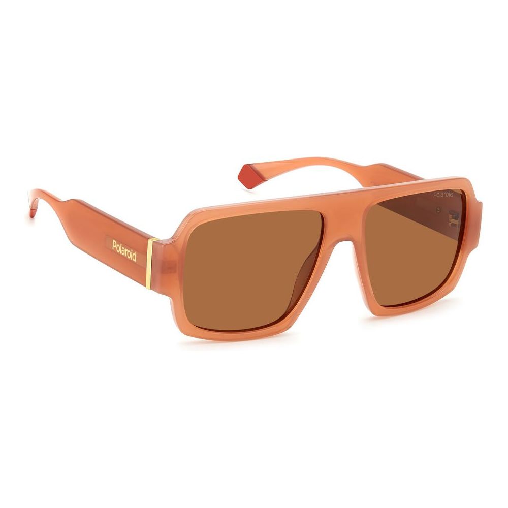 Polaroid Beige Resin Sunglasses Polaroid Chocolate
