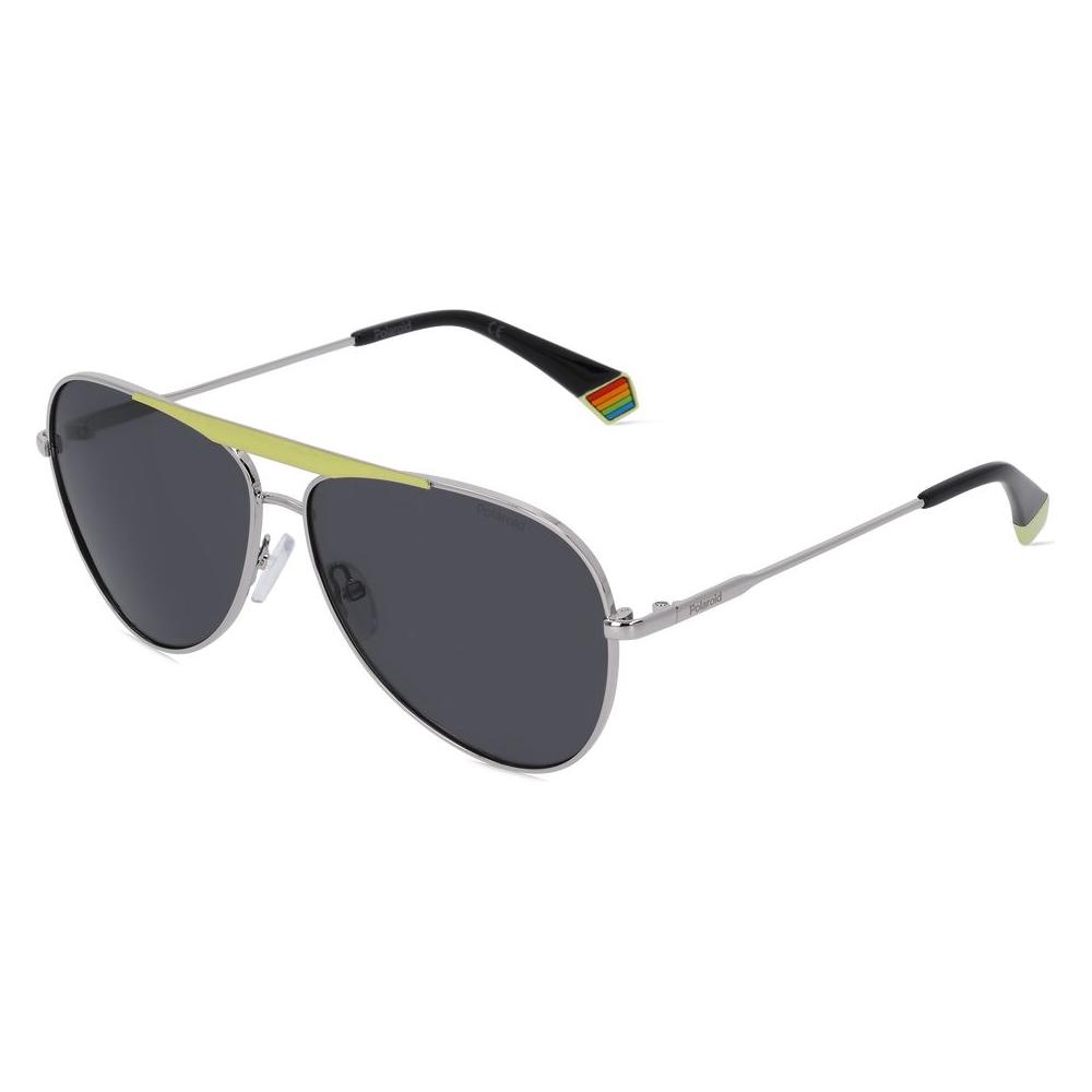 Polaroid Yellow Metal Sunglasses Polaroid Dark Slate Gray