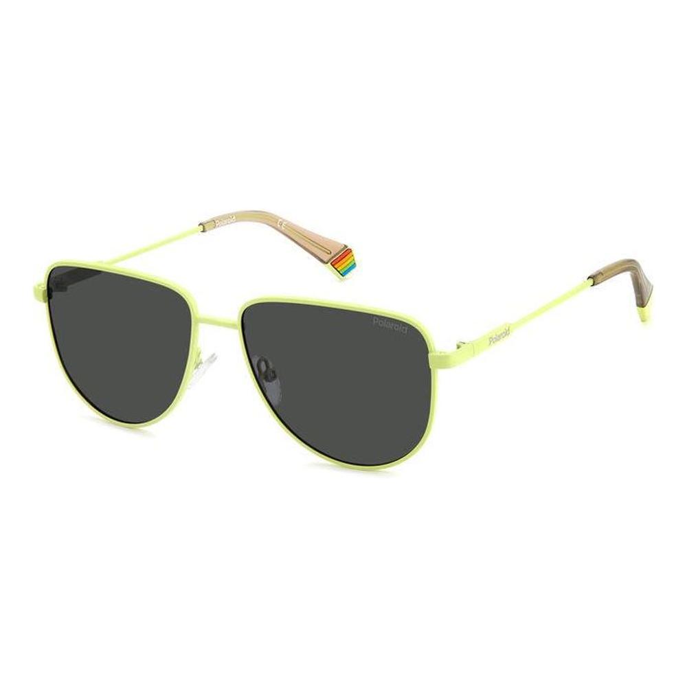 Polaroid Yellow Metal Sunglasses Polaroid Dark Slate Gray