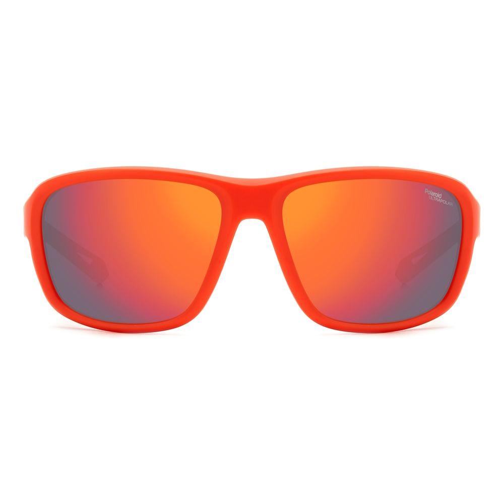 Polaroid Red Resin Sunglasses Polaroid Tomato