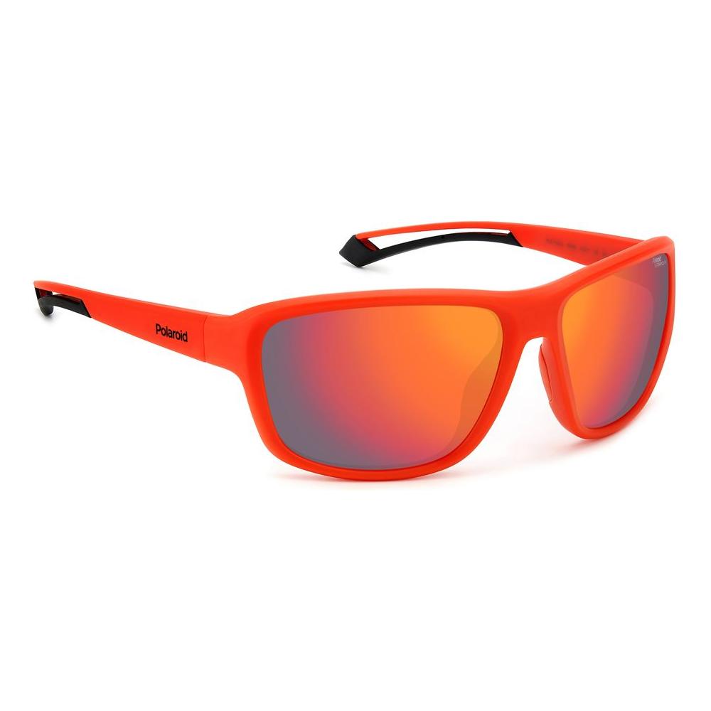 Polaroid Red Resin Sunglasses Polaroid Tomato