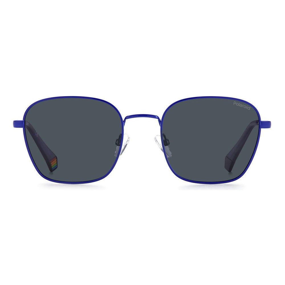Polaroid Blue Stainless Steel Sunglasses Polaroid Dark Slate Gray