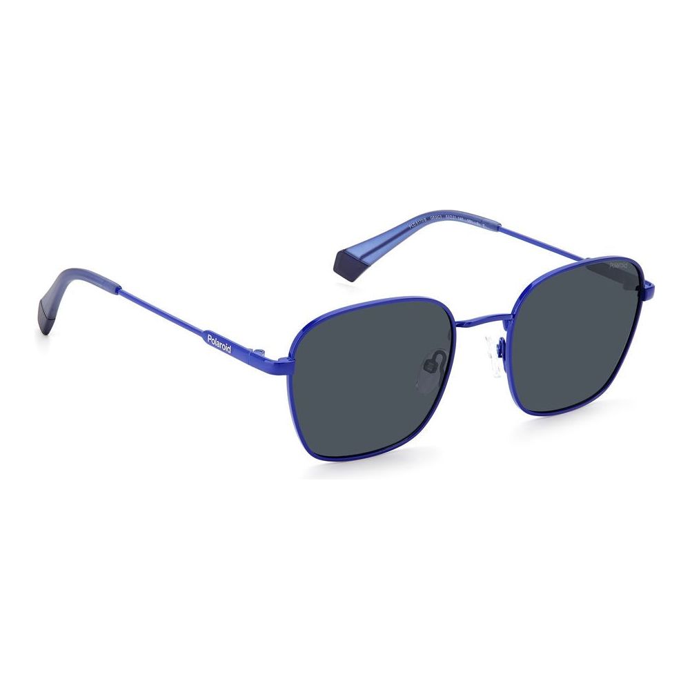Polaroid Blue Stainless Steel Sunglasses Polaroid Dark Slate Gray