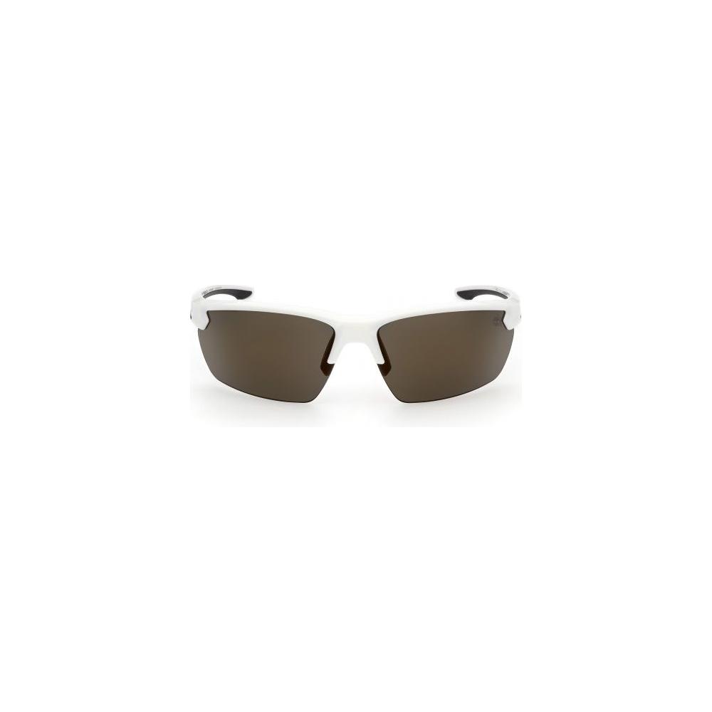 Timberland White Plastic Sunglasses Timberland White Smoke