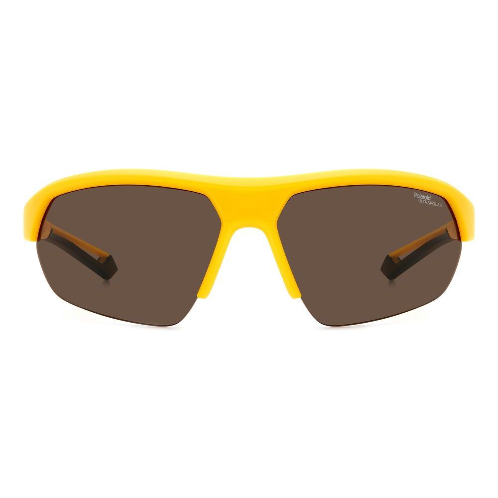 Polaroid Yellow Resin Sunglasses Polaroid Dark Olive Green
