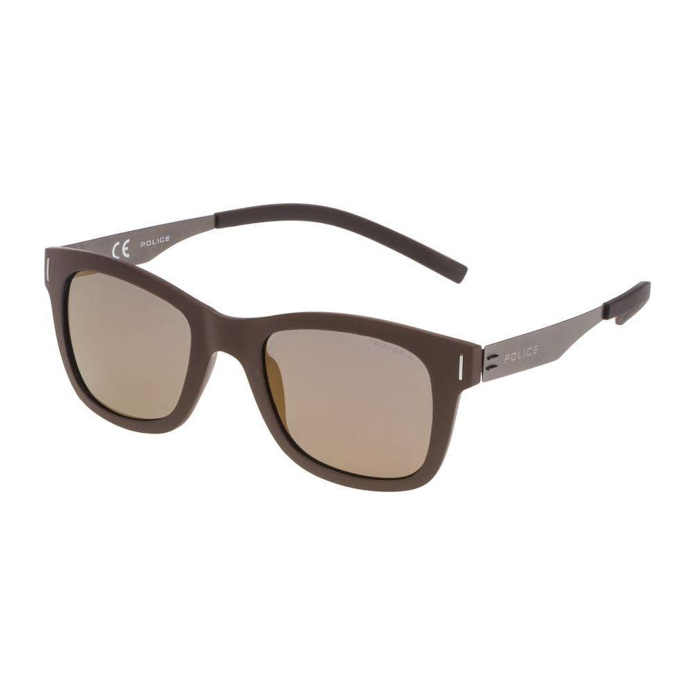 Police Brown Metal Sunglasses Police Rosy Brown