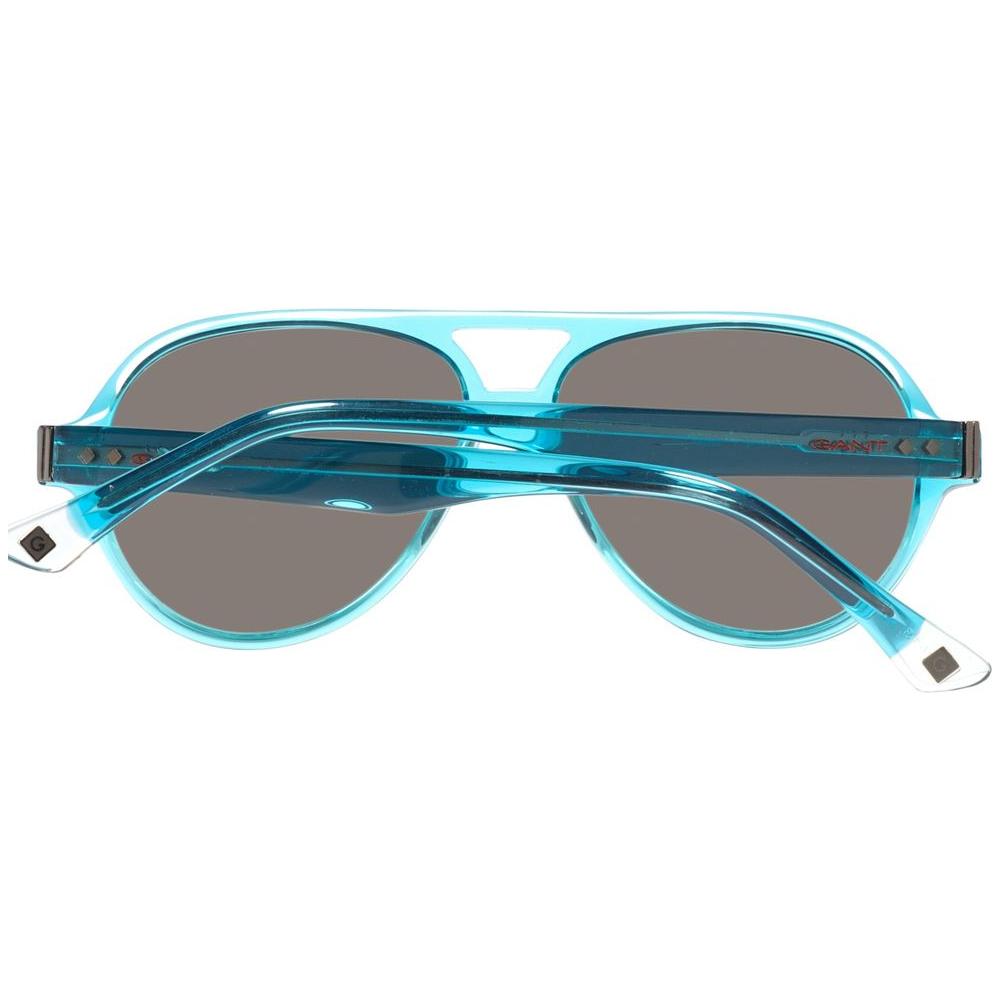 Gant Turquoise Acetate Sunglasses Gant Slate Gray