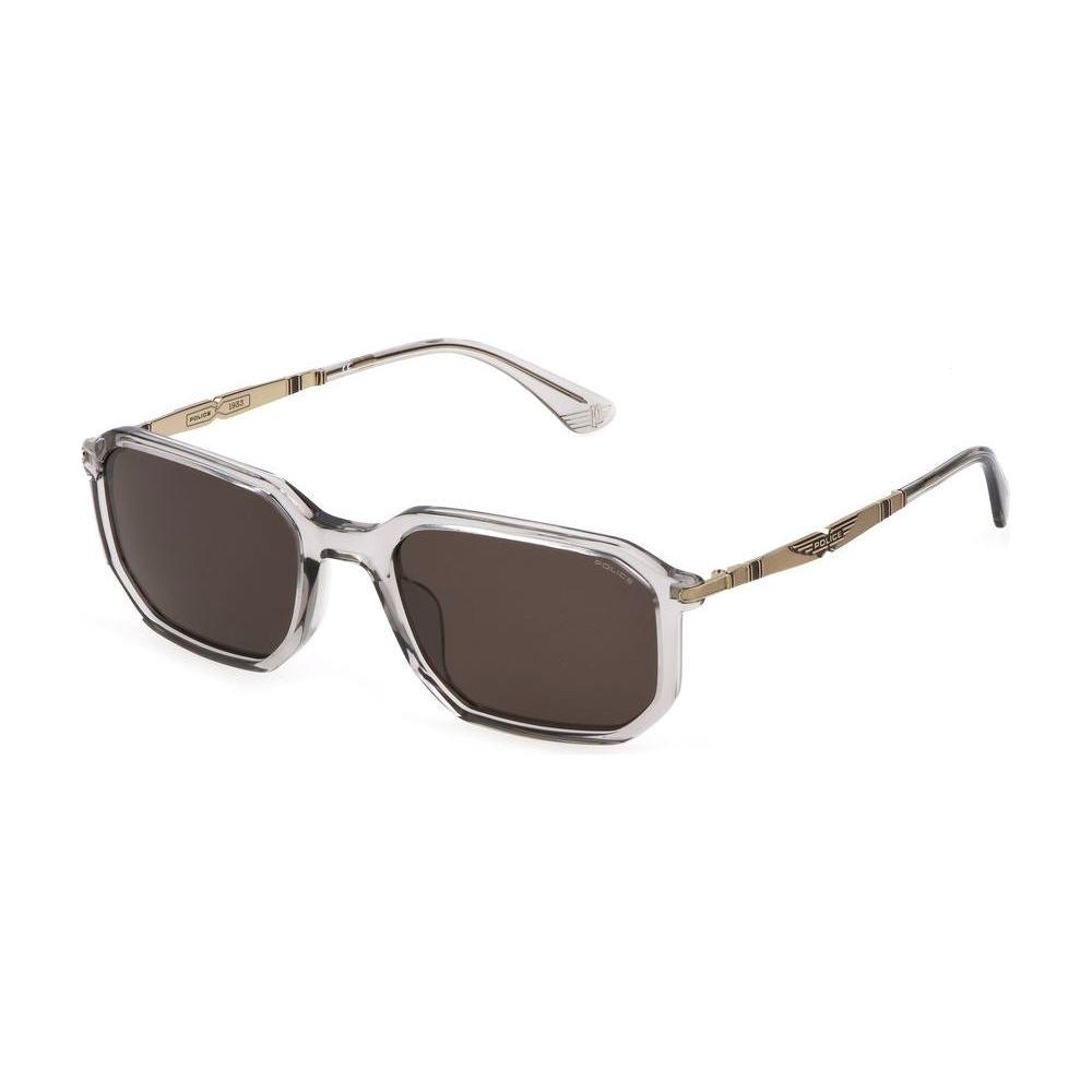 Police Gray Acetate Sunglasses Police Dark Olive Green
