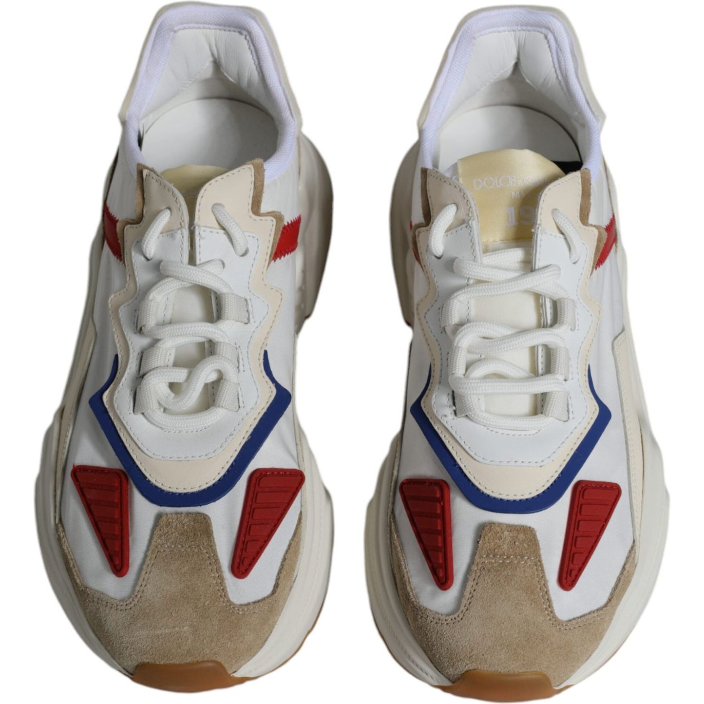 Dolce & Gabbana Multicolor DAYMASTER Low Top Sneakers Shoes Dolce & Gabbana Dark Gray