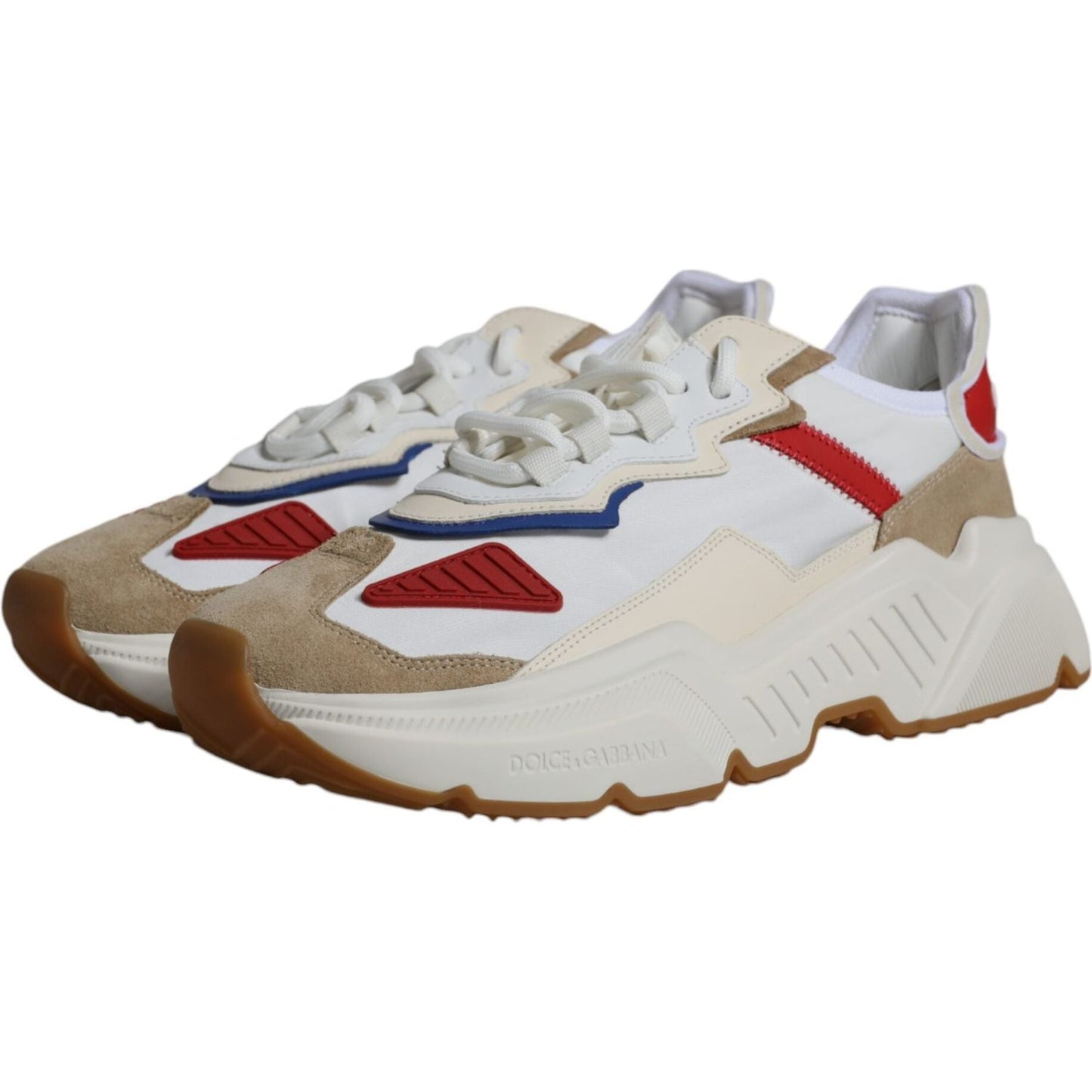 Dolce & Gabbana Multicolor DAYMASTER Low Top Sneakers Shoes Dolce & Gabbana Gray