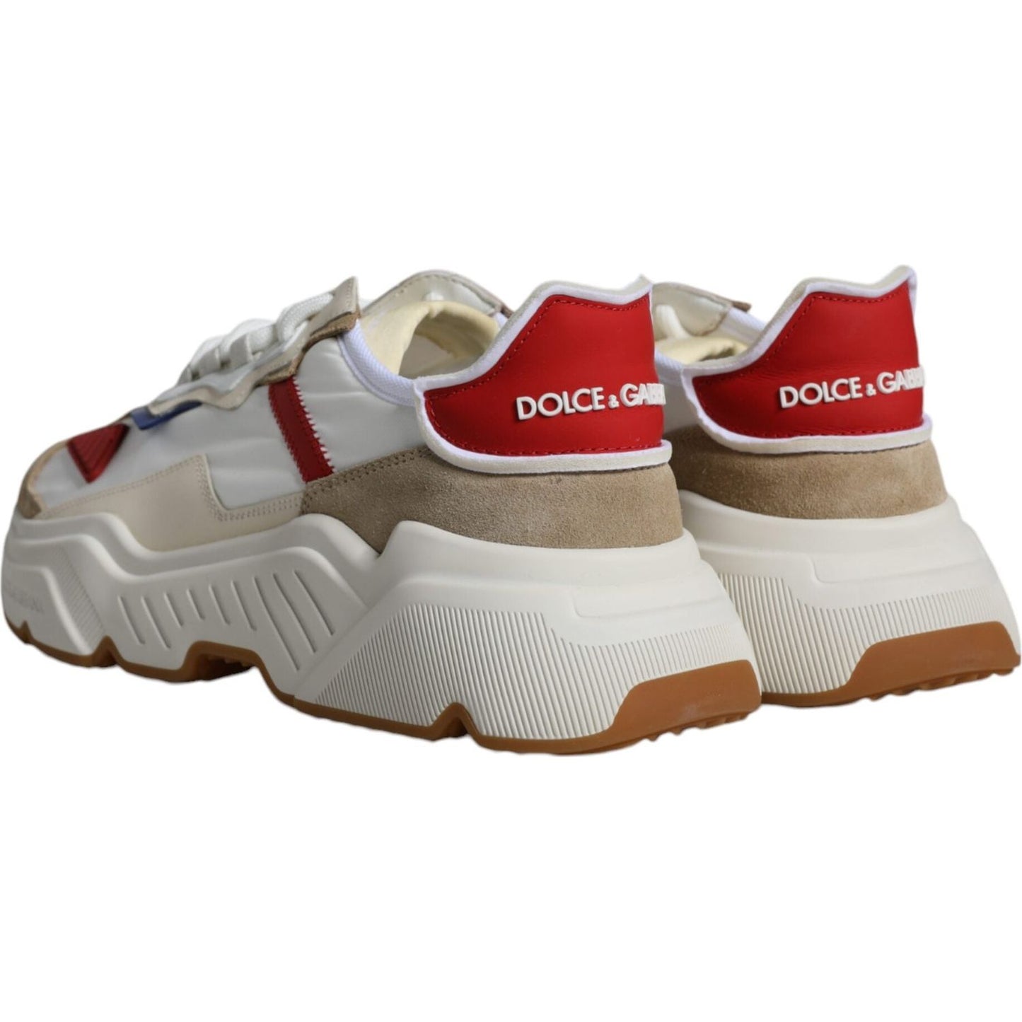 Dolce & Gabbana Multicolor DAYMASTER Low Top Sneakers Shoes Dolce & Gabbana Rosy Brown