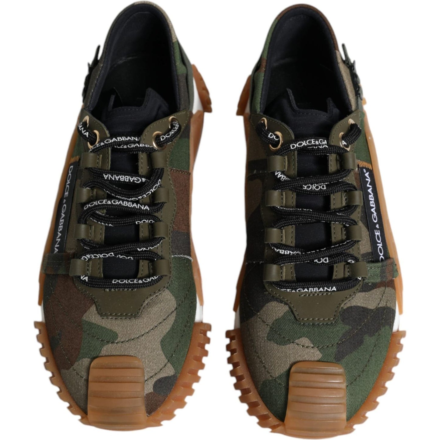 Dolce & Gabbana Multicolor NS1 Low Top Men Sneakers Shoes Dolce & Gabbana Dark Slate Gray