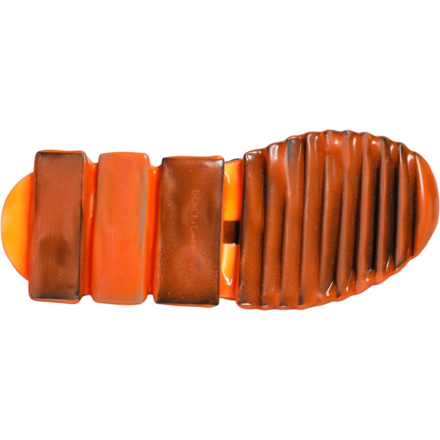 Dolce & Gabbana Black Orange Sorrento Slip On Sneakers Shoes Dolce & Gabbana Sienna