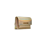 Love Moschino Gold Polyethylene Women Crossbody Bag