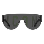 Dsquared² Black Metal Sunglasses DSICON0002S807AC