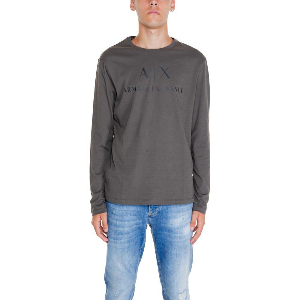 Armani Exchange Green Cotton Shirt