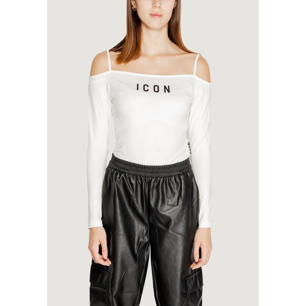 Icon White Cotton Tops & T-Shirt Icon Dark Slate Gray