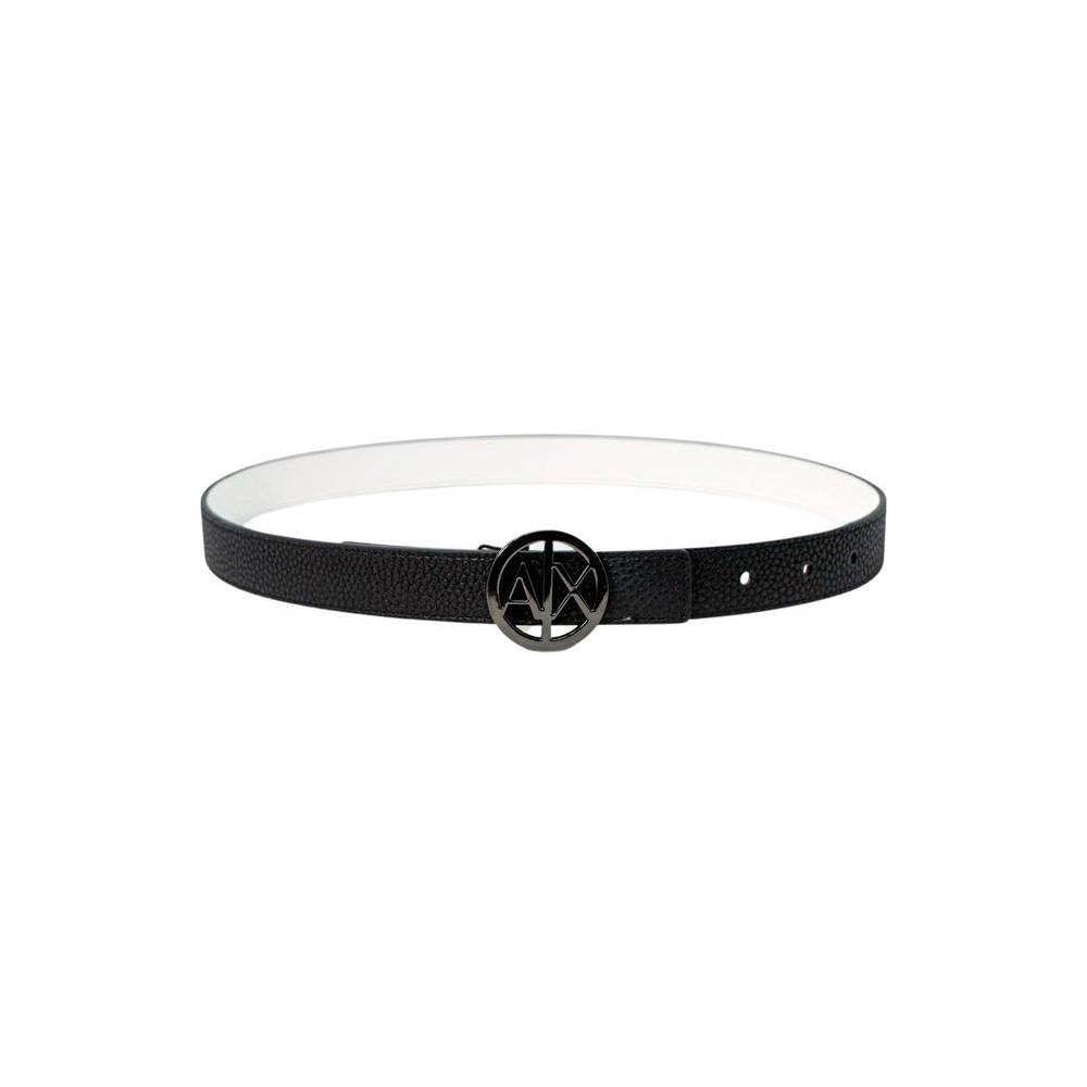Armani Exchange Black Polyester Belt Armani Exchange Dark Slate Gray