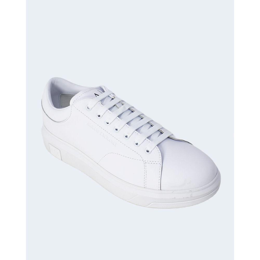 Armani Exchange White Leather Sneaker 1728,71956299936,Armani Exchange,EU39/US6,EU40/US7,EU41.5/US8.5,EU41/US8,EU42/US9,EU43.5/US10.5,EU43/US10,EU44.5/US11.5,EU44/US11,EU45/US12,Men,Men - Shoes,New with tags,Shoes,Sneakers - Men - Shoes,White Armani Excha