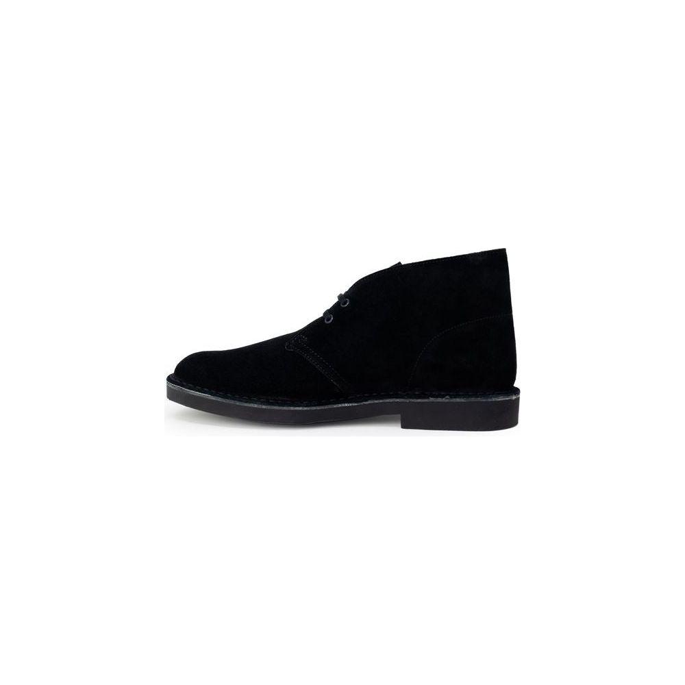 Clarks Black Leather Boot Clarks Lavender
