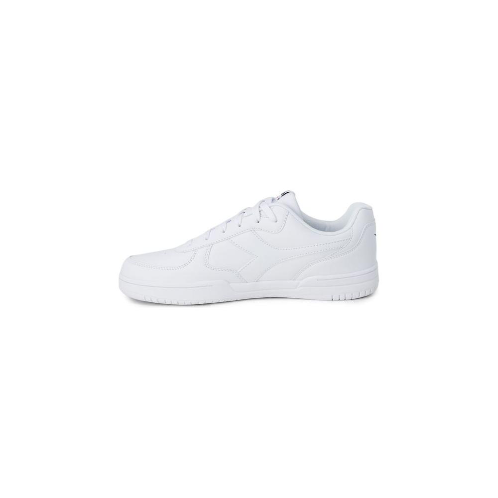 Diadora White Artificial Leather Sneaker Diadora Lavender