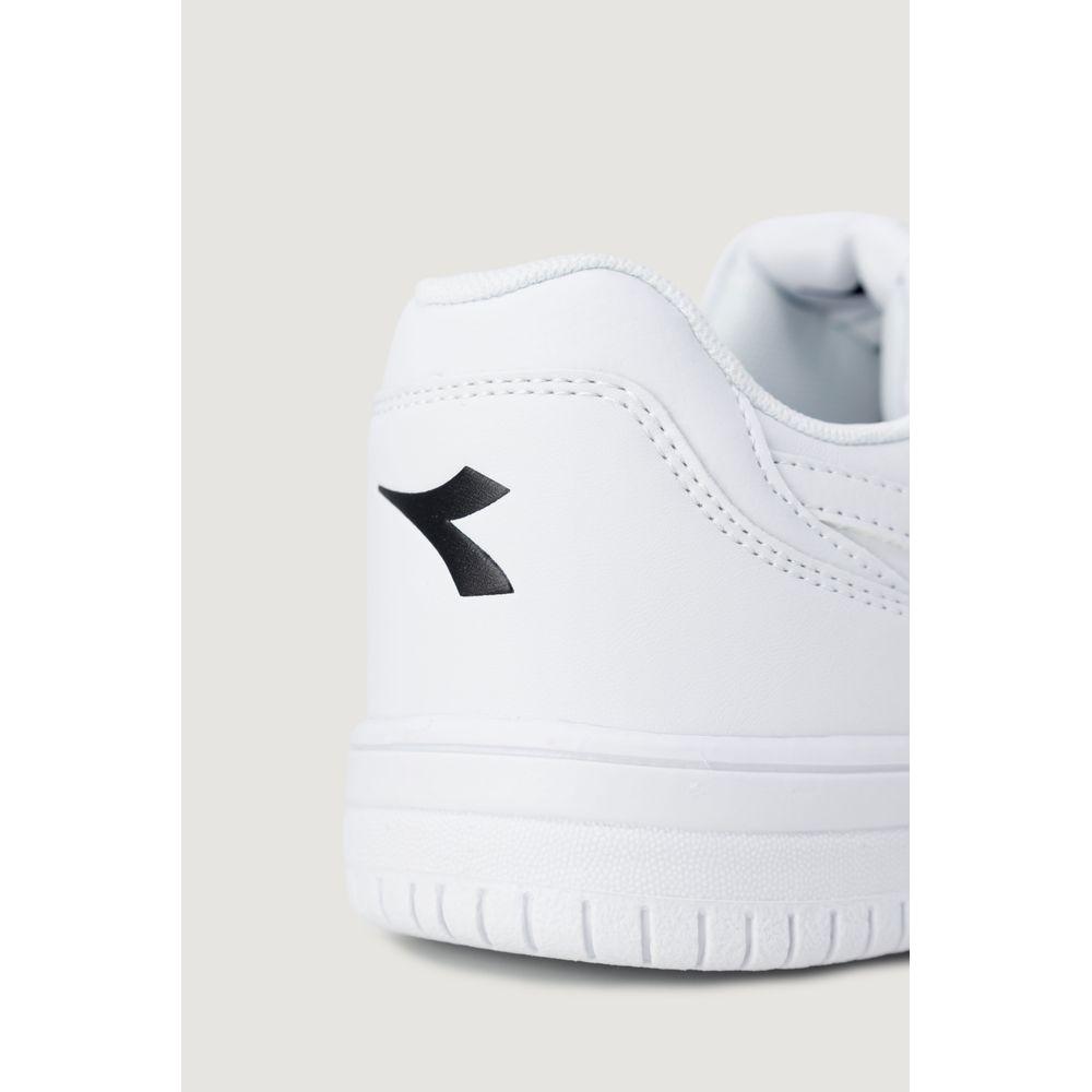 Diadora White Artificial Leather Sneaker Diadora Lavender