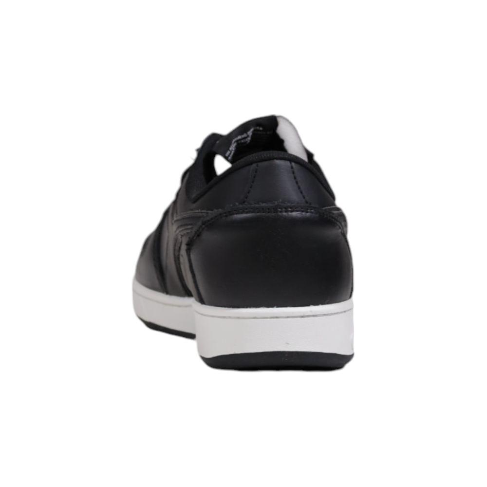 Diadora Black Leather Sneaker Diadora Light Gray
